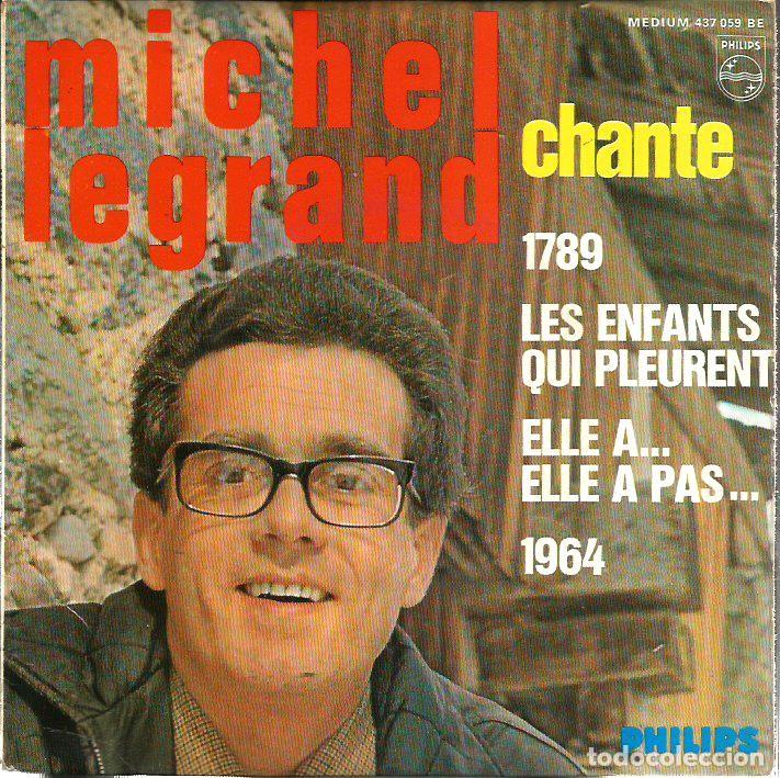 Discos de vinilo: EP MICHEL LEGRAND : CHANTE - Foto 1
