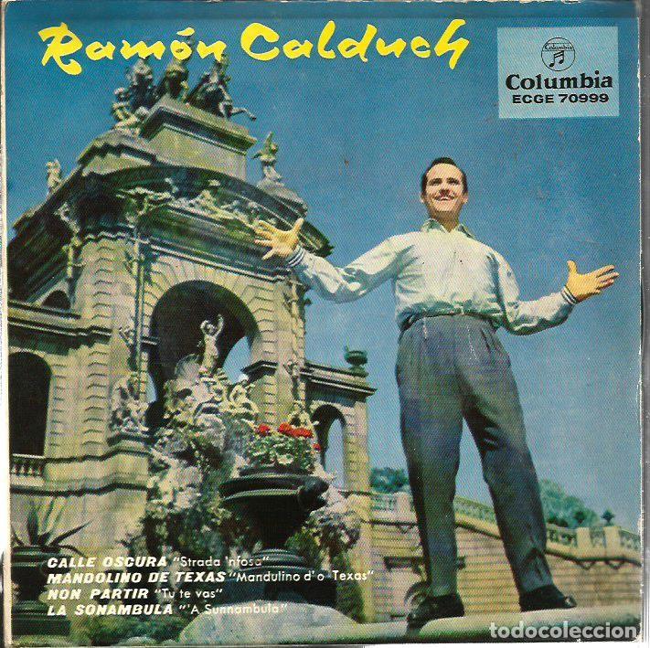 Discos de vinilo: EP RAMON CALDUCH : CALLE OSCURA - Foto 1