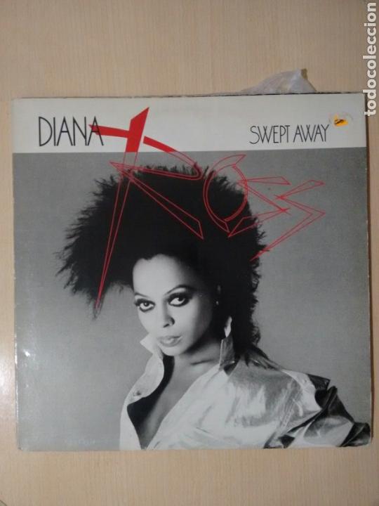 Discos de vinilo: DIANA ROSS SWEPT AWAY LP (1984( - Foto 1