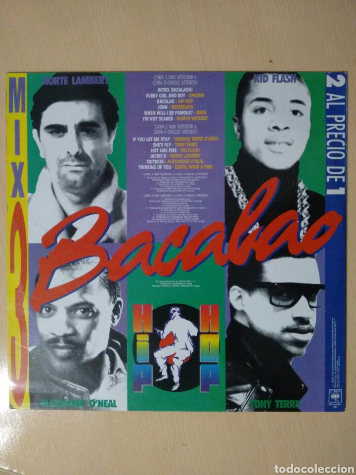 Discos de vinilo: BACALAO MIX 3 LP (1988) - Foto 2