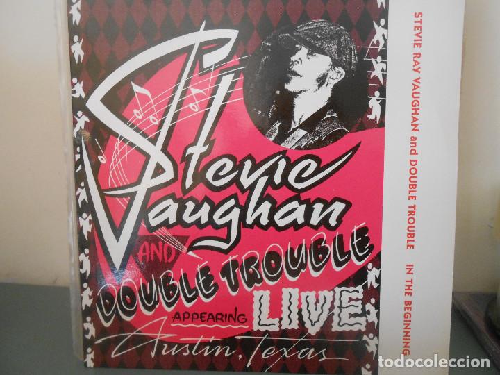 Discos de vinilo: STEVE RAY VAUGHAN AND DOUBLE TROUBLE -  IN THE BEGINNING - Foto 1