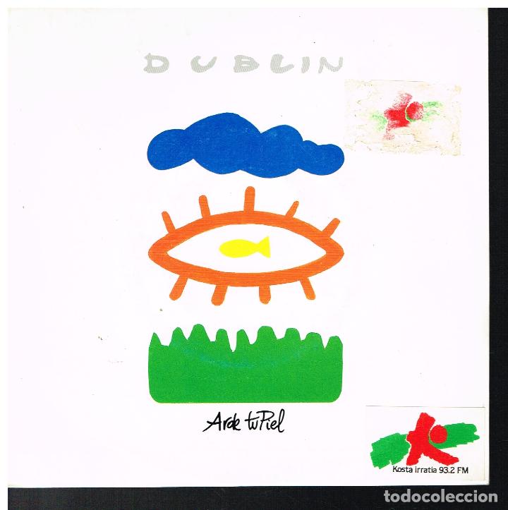 Discos de vinilo: DUBL&Iacute;N - ARDE TU PIEL / LA CALLE - SINGLE 1990 - Foto 1
