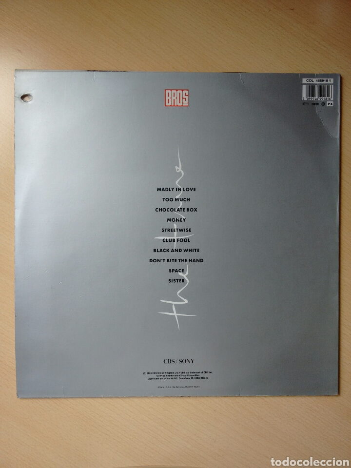 Discos de vinilo: BROS THE TIME LP (1989) - Foto 2