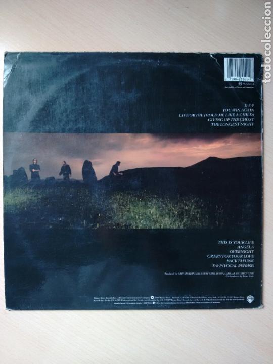 Discos de vinilo: BEE GEES E-S-P LP (1987) - Foto 2