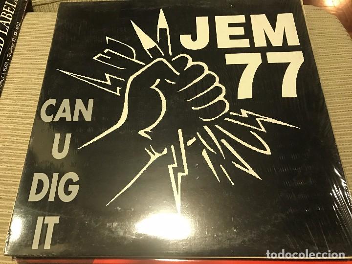 Discos de vinilo: JEM 77 - CAN U DIG IT - MAXI MAX 92 TECHNO RAVE - PRECINTADO - Foto 1
