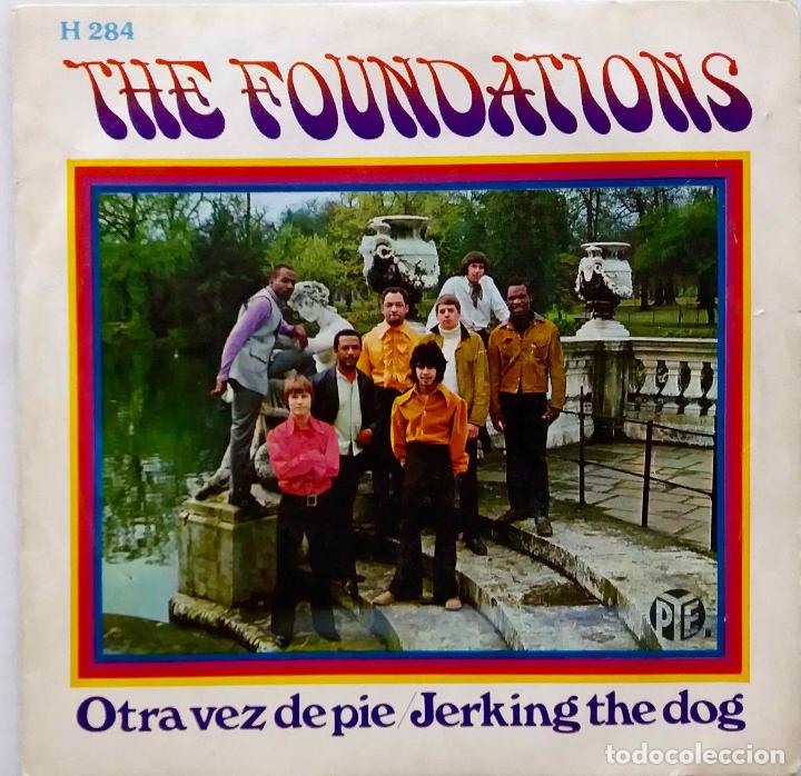 Discos de vinilo: THE FOUNDATIONS, OTRA VEZ DE PIE. SINGLE ESPA&Ntilde;A - Foto 1