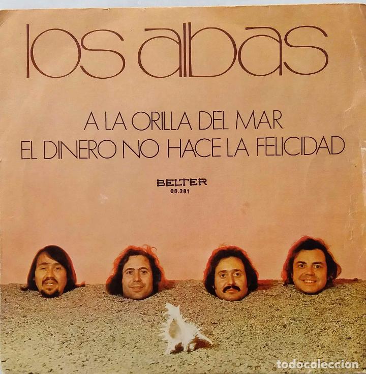 Discos de vinilo: LOS ALBAS. A LA ORILLA DEL MAR. SINGLE - Foto 1