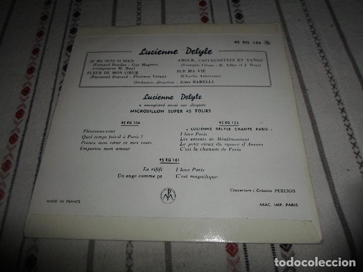 Discos de vinilo: LUCIENNE DELYLE SUR MA VIE 4 - Foto 2