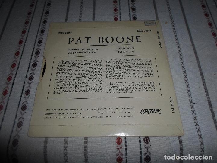 Discos de vinilo: PAT BOONE I ALMOST LOST MY MIND - Foto 2