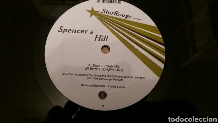 Discos de vinilo: SPENCER & HILL &rdquo; EXTRA E&rdquo; HOUSE GERMANY 2006. - Foto 1