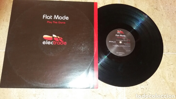 Discos de vinilo: FLAT MODE &rdquo;PLAY THIS GAME&rdquo; HOUSE ELECTRO 2007. - Foto 1