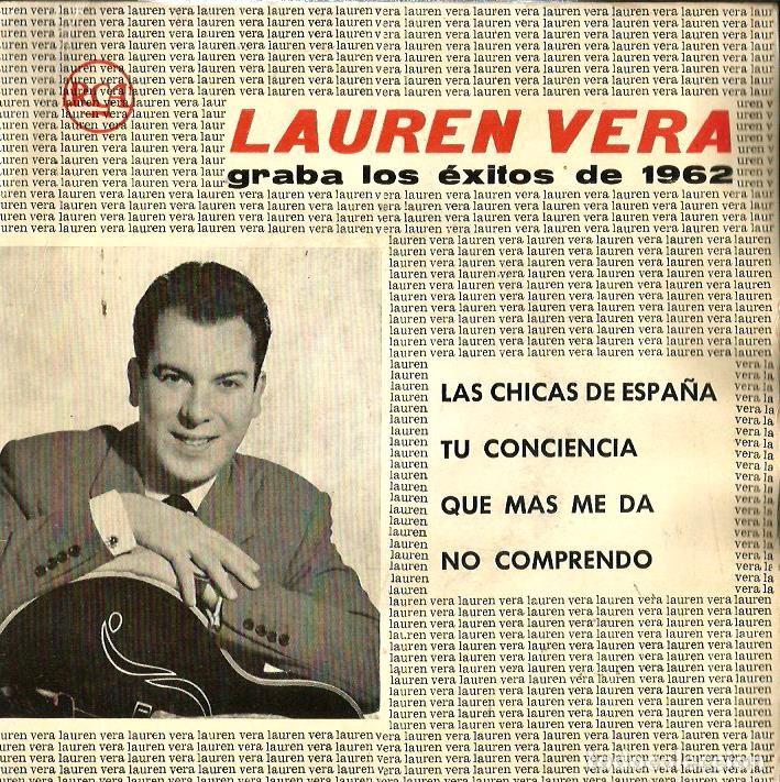 Discos de vinilo: EP LAUREN VERA : ESPA&Ntilde;A - Foto 1
