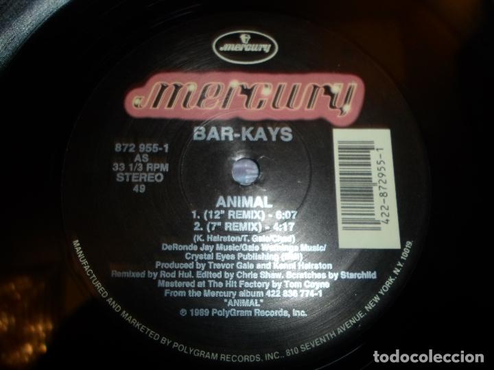 Discos de vinilo: BAR-KAYS. ANIMAL - Foto 2