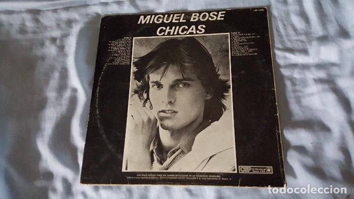 Discos de vinilo: MIGUEL BOSE - CHICAS - Foto 2