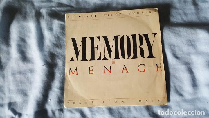 Discos de vinilo: Menage  &lrm;&ndash; Memory - Foto 1