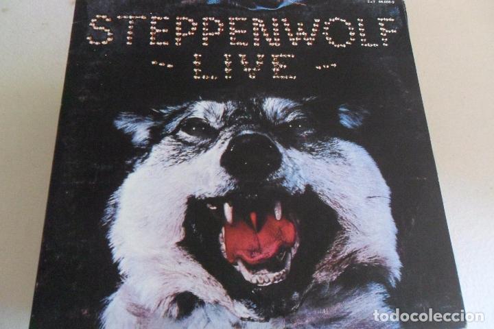 Discos de vinilo: STEPPENWOLF - LIVE 2 LPS FRANCE - Foto 1