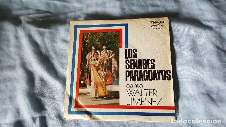 Disques de vinyle: LOS SE&Ntilde;ORES PARAGUAYOS - CANTA WALTER JIMENEZ -