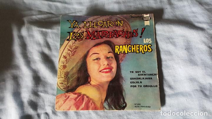 Discos de vinilo: LOS RANCHEROS - YA LLEGARON LOS MARIACHIS - Foto 1