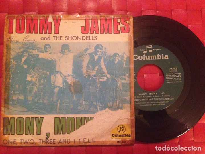 Discos de vinilo: Single/Vinilo TOMMY JAMES and The Shondells - Foto 1