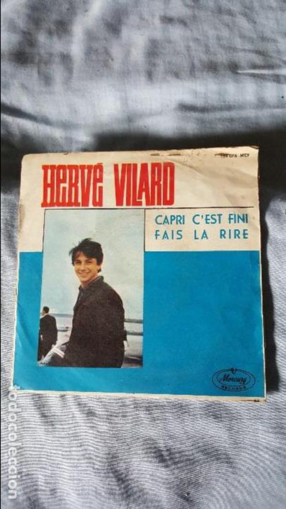 Discos de vinilo: HERVE VILARD &lrm;&ndash; Capri Cest Fini    1970 - Foto 1