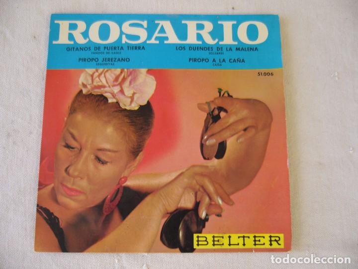 Discos de vinilo: ROSARIO - GITANOS DE PUERTA TIERRA - Foto 1
