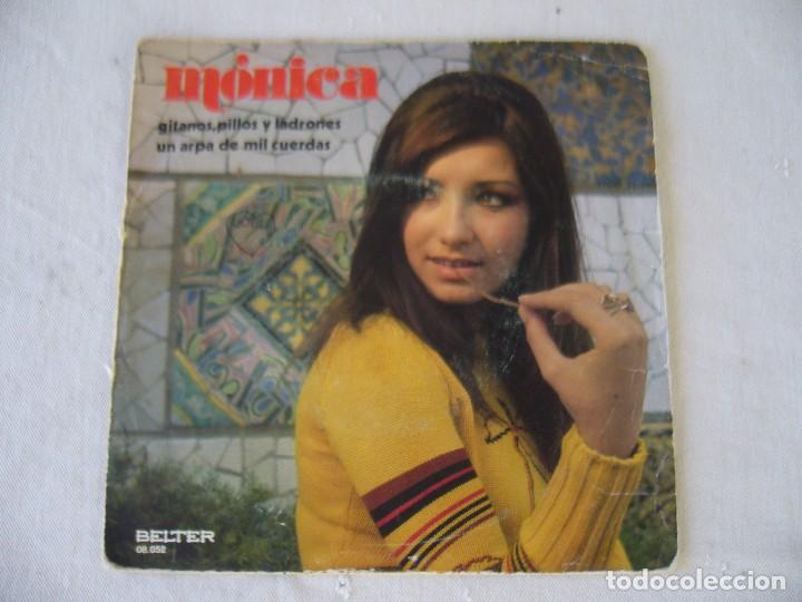 Discos de vinilo: MONICA - GITANOS, PILLOS Y LADRONES - Foto 1