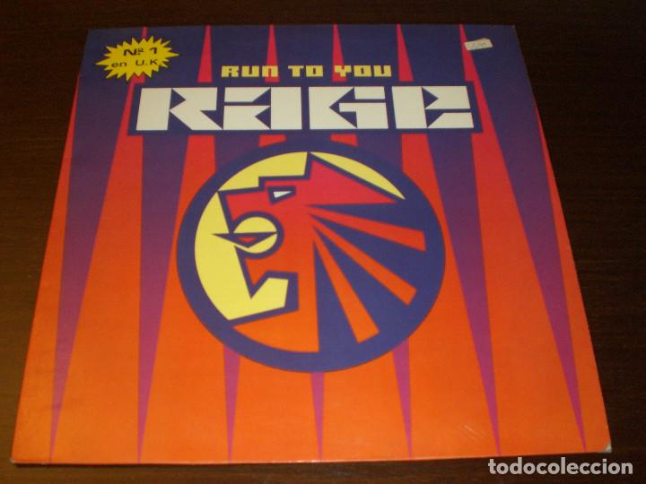 Discos de vinilo: Rage - Run to you - Foto 1