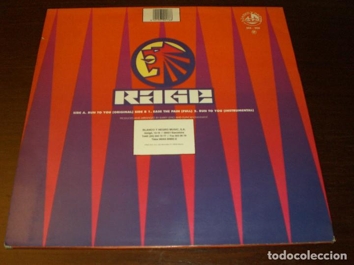 Discos de vinilo: Rage - Run to you - Foto 2