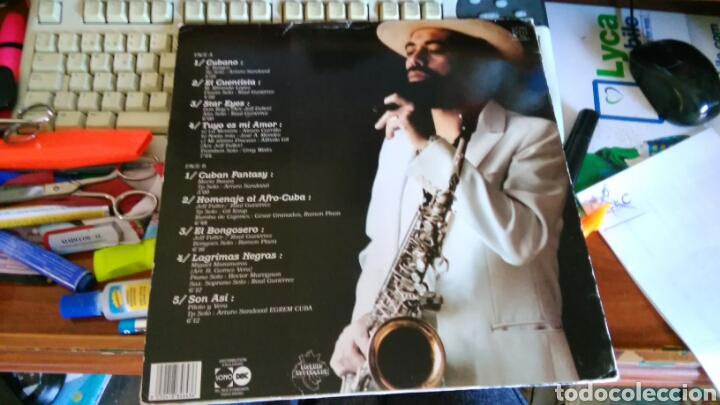 Discos de vinilo: Irazu lp francia 1989 - Foto 2