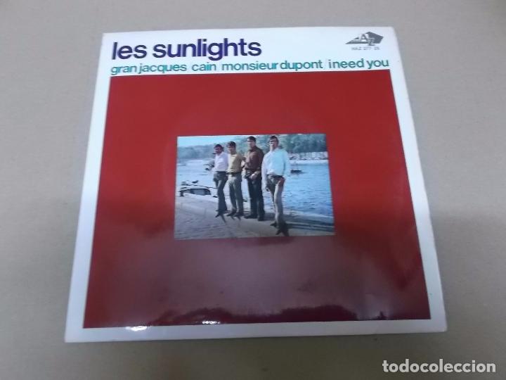 Discos de vinilo: LES SUNLIGHTS (EP) GRAN JACQUES A&Ntilde;O 1967 - Foto 1
