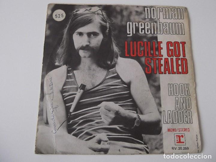 Discos de vinilo: NORMAN GREENBAUM - Lucille got stealed - Foto 2