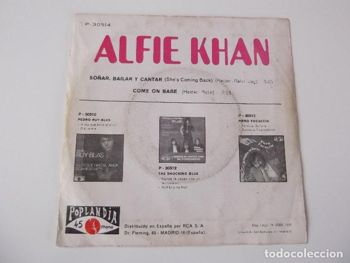 Discos de vinilo: ALFIE KHAN - So&ntilde;ar, bailar y cantar - Foto 2