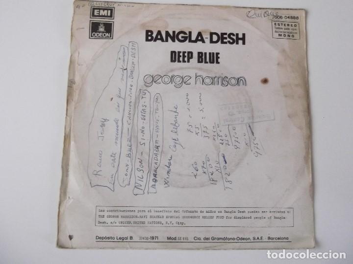 Discos de vinilo: GEORGE HARRISON - Bangla-Desh - Foto 2