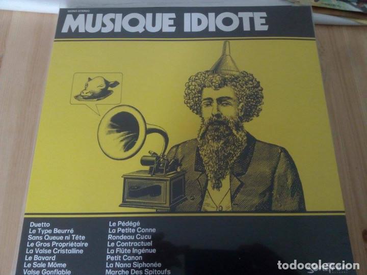 Discos de vinilo: Roger Roger - Musique Idiote -ELECTRONICA EXPERIMENTAL - Foto 1