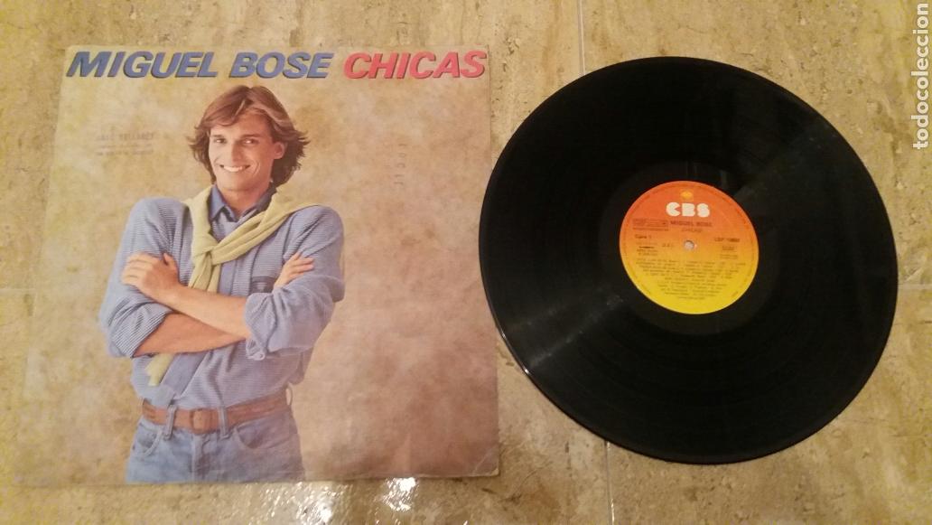 Discos de vinilo: MIGUEL BOSE &rdquo;CHICAS&rdquo; LP 1979 - Foto 1