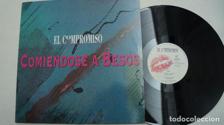 Discos de vinilo: EL COMPROMISO - COMIENDOSE A BESOS - 1994 - Foto 1