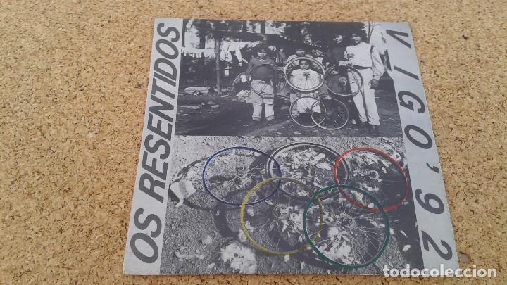 Discos de vinilo: Os Resentidos - Vigo 92 (Single) - Foto 1