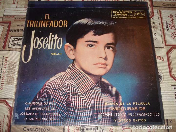 Discos de vinilo: EL TRIUNFADOR JOSELITO EDIC CHILENA - Foto 1