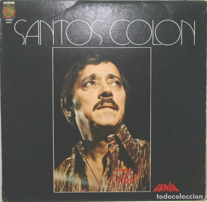Disques de vinyle: SANTOS COLON fiel LP fania discophon 1974