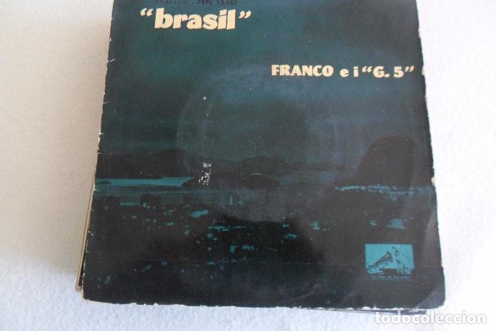 Disques de vinyle: FRANCO E I G-5 - BRASIL + 3 EP