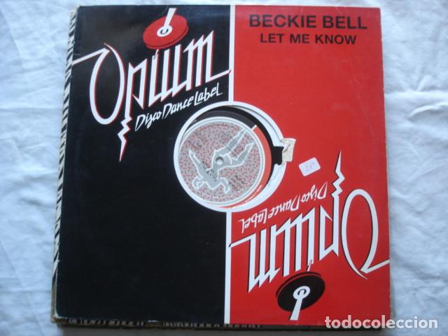 Discos de vinilo: Beckie Bell   Let Me Know - Foto 1