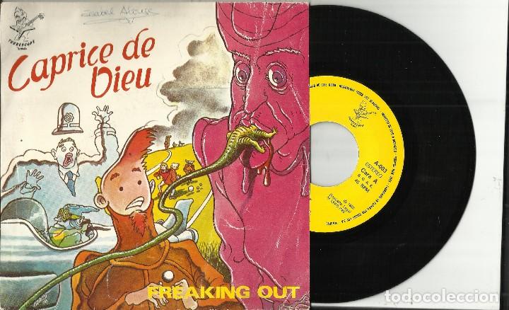 Vinyl-Schallplatten: CAPRICE DE DIEU SINGLE FREAKING OUT / MODERNA POR POCO TIEMPO 1985