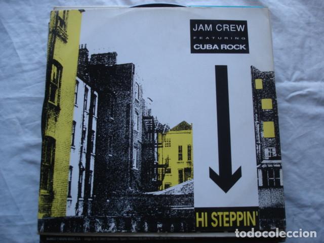Discos de vinilo: Jam Crew Featuring Cuba Rock   Hi Steppin - Foto 1
