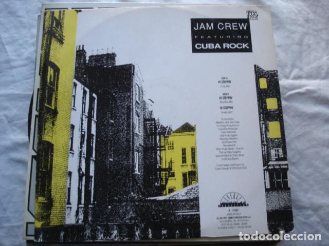 Discos de vinilo: Jam Crew Featuring Cuba Rock   Hi Steppin - Foto 2