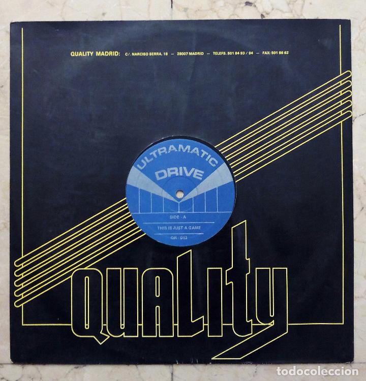 Discos de vinilo: MAXI SINGLE ULTRAMATIC DRIVE - QUALITY 1990. - Foto 1