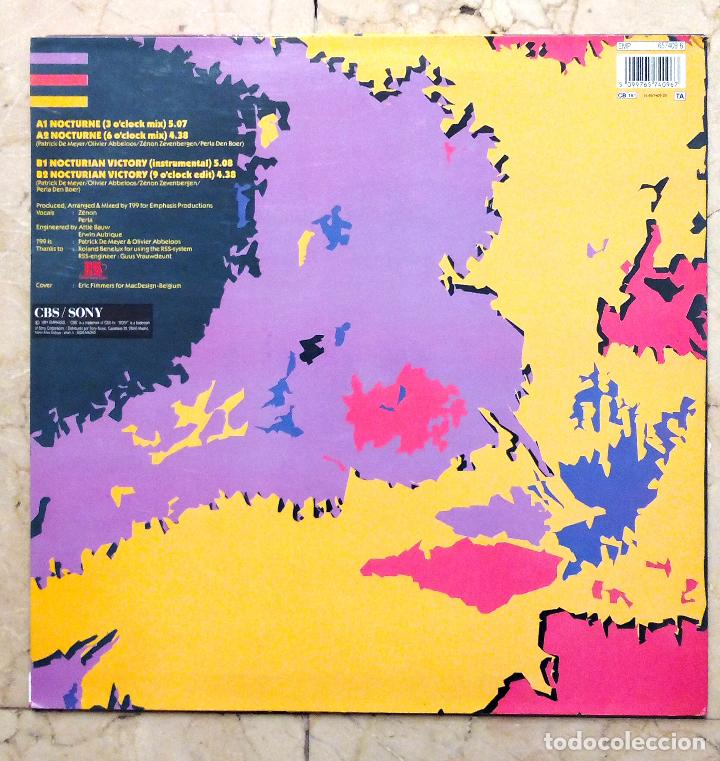 Discos de vinilo: MAXI SINGLE T99 NOCTURNE - CBS 1981. - Foto 2