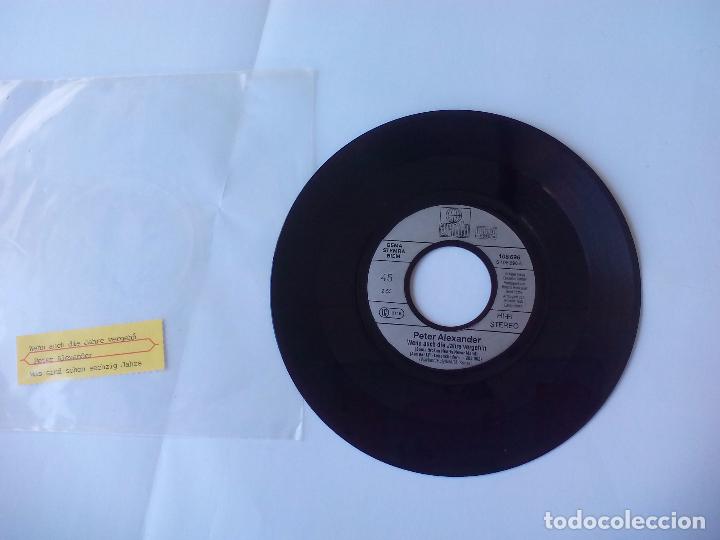 Vinyl-Schallplatten: Peter Alexander. Wenn auch die Jahre Vergeh'n. Was sind Schon sechzig jahre Ariola 86 Single vinilo.