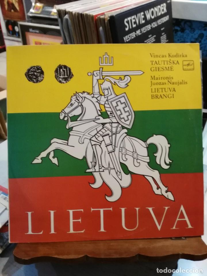 Discos de vinilo: Lietuva - Vincas Kudirka: Tautiska Giesme / Maironis Juozas Naujalis Naujalis: Lietuva Brangi - LP.