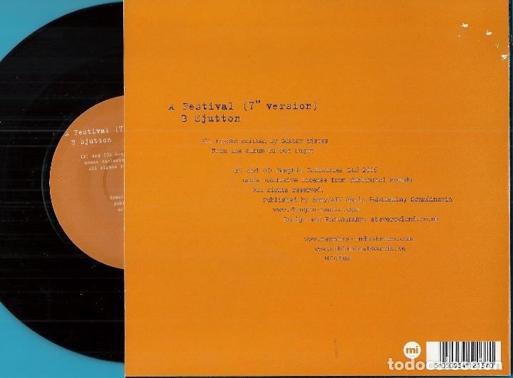 Discos de vinilo: DUNGEN: FESTIVAL (7 VERSION) / SJUTTON. EXCELENTE PSYCHO / PROGRESIVO - Foto 2