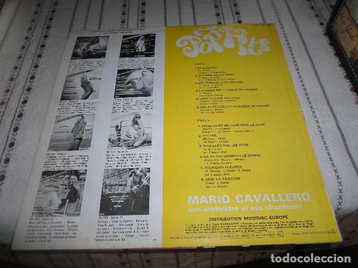 Discos de vinilo: HIT PARADE CHANTE MARIO CAVALLERO - Foto 3